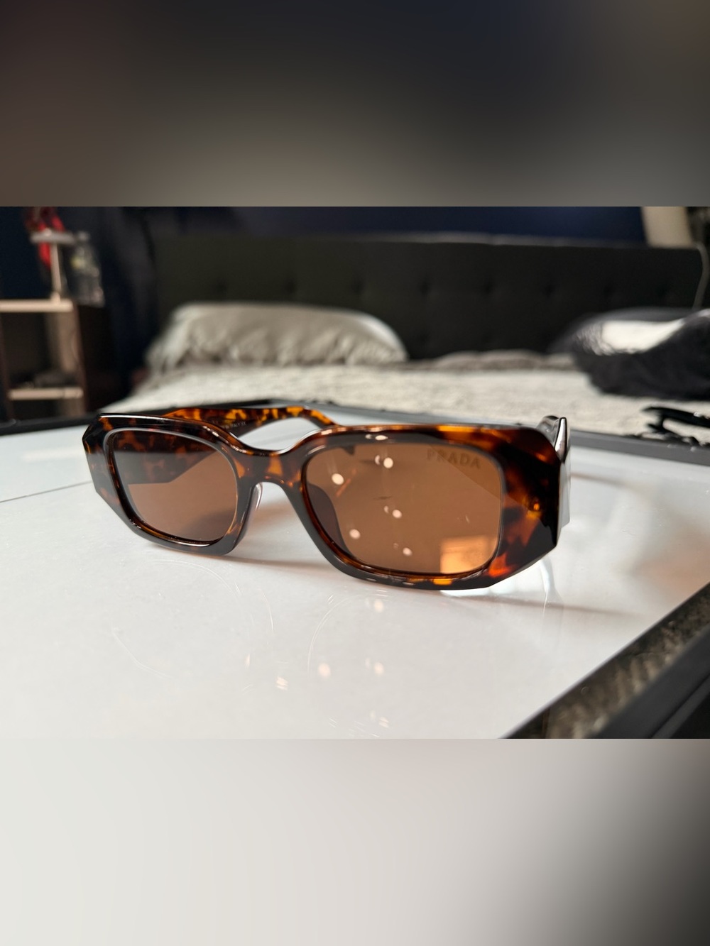 Tortoiseshell Sunglasses with Brown Lenses